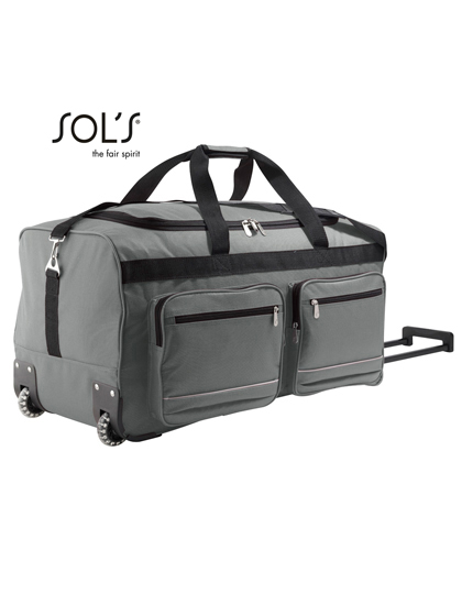 Taška SOL´S Travel Bag Voyager Graphite 67 x 34 x 33 cm