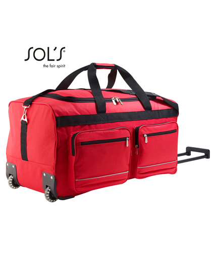 Taška SOL´S Travel Bag Voyager Red 67 x 34 x 33 cm