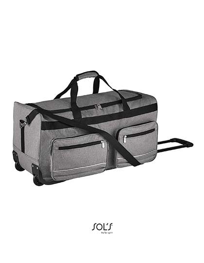 Taška SOL´S Travel Bag Voyager Heather Grey 67 x 34 x 33 cm
