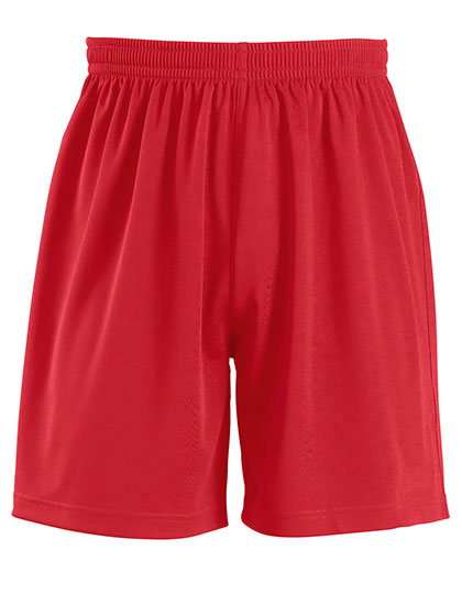 Kid's Pants SOL´S Kids´ Basic Shorts San Siro 2 Red