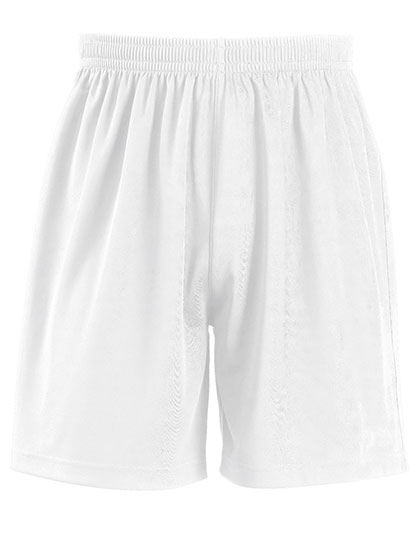 Kid's Pants SOL´S Kids´ Basic Shorts San Siro 2 White
