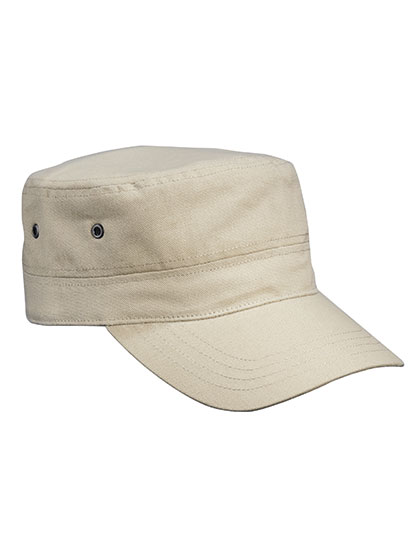 Dětská kšiltovka Myrtle beach Kids´ Military Cap Khaki Univerzální
