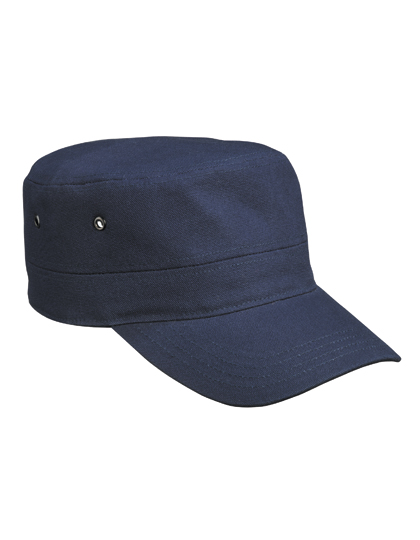 Dětská kšiltovka Myrtle beach Kids´ Military Cap Navy Univerzální