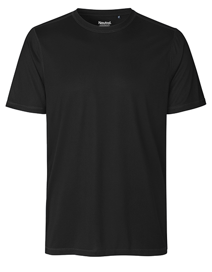 Pánské tričko s krátkým rukávem Neutral Unisex Performance T-Shirt Black