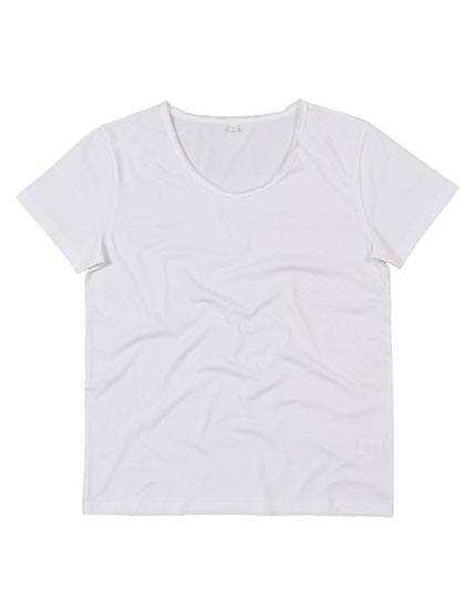 Men's Short Sleeve T-Shirt Mantis Men´s Raw Scoop T White
