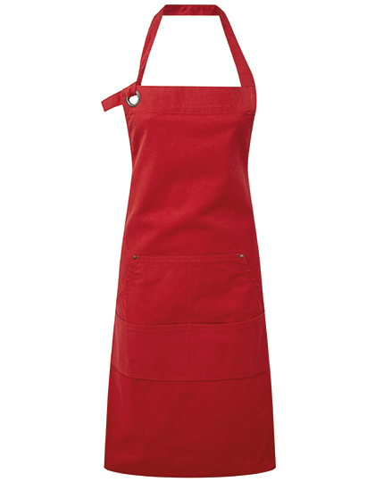 Apron Premier Workwear Calibre Heavy Cotton Canvas Pocket Apron Red 72 ...