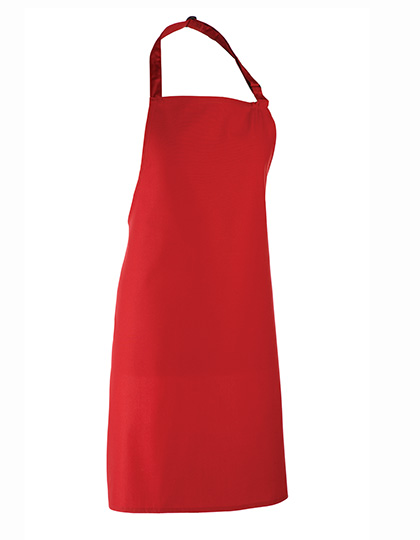 Apron Premier Workwear Colours Collection Bib Apron Red 72 x 86 cm ...