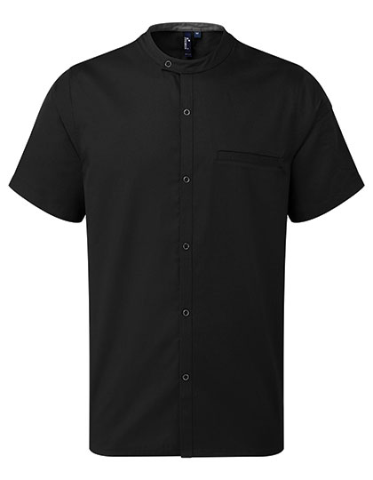 Shirts Premier Workwear Chef´s Recycled Short Sleeve Shirt