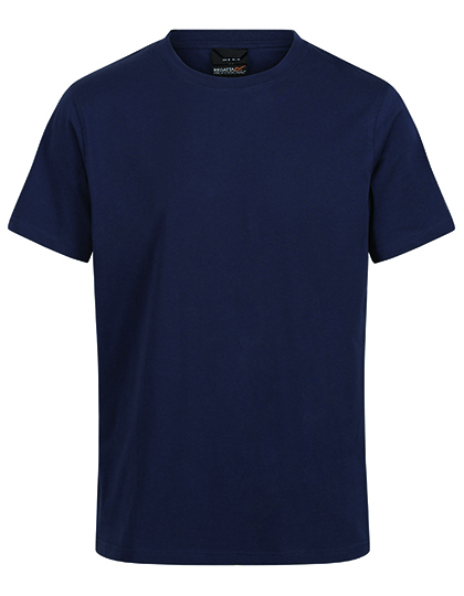 Short sleeve T-Shirt Regatta Professional Pro Soft-Touch Cotton T-Shirt Navy