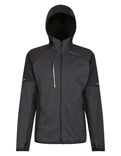 Jacket Regatta Professional X-Pro Coldspring II Hybrid Fleece Jacket Grey Marl, Black