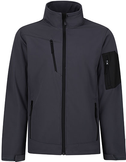 Jacket Regatta Professional Softshell Jacket Arcola Seal Grey, Black