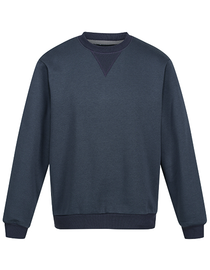 Klasická mikina  Regatta Professional Pro Crew Neck Sweat Seal Grey