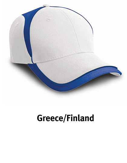 Cap Result Headwear National Cap Finland White, Royal One Size