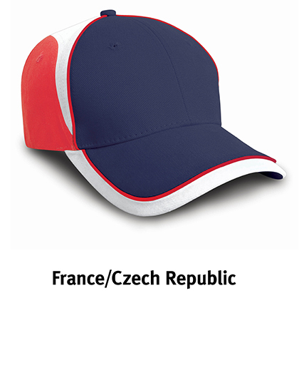 Cap Result Headwear National Cap France Navy, Red, White One Size