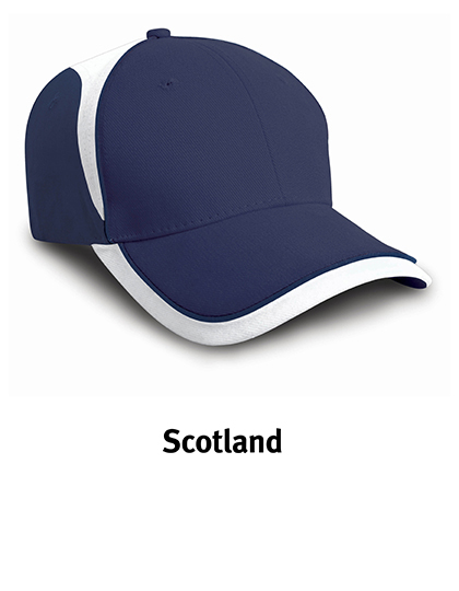 Cap Result Headwear National Cap Scotland Navy, White One Size