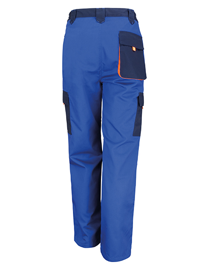Trousers Result WORK-GUARD Lite Trousers Royal, Navy, Orange